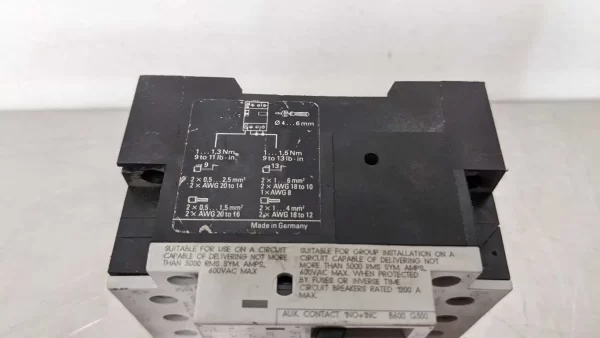 3VU1300-1MJ00, Siemens, Circuit Breaker Motor Protector