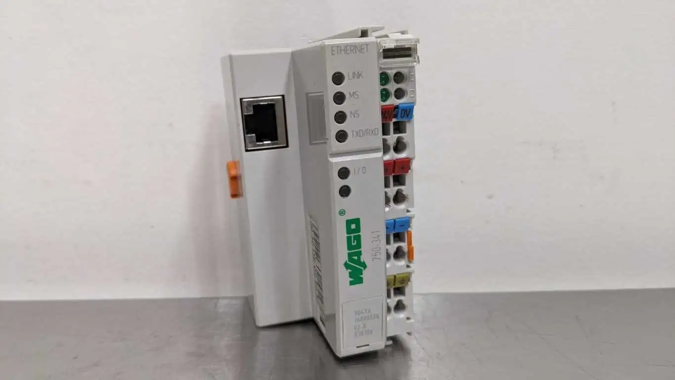 Wago 750-341 Ethernet TCP/IP 10/100MBit 24VDC 24VDC