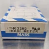 Nais TH632M2 Hour Meter 22.2mm x 45mm Mounting Hole Matsushita Panasonic