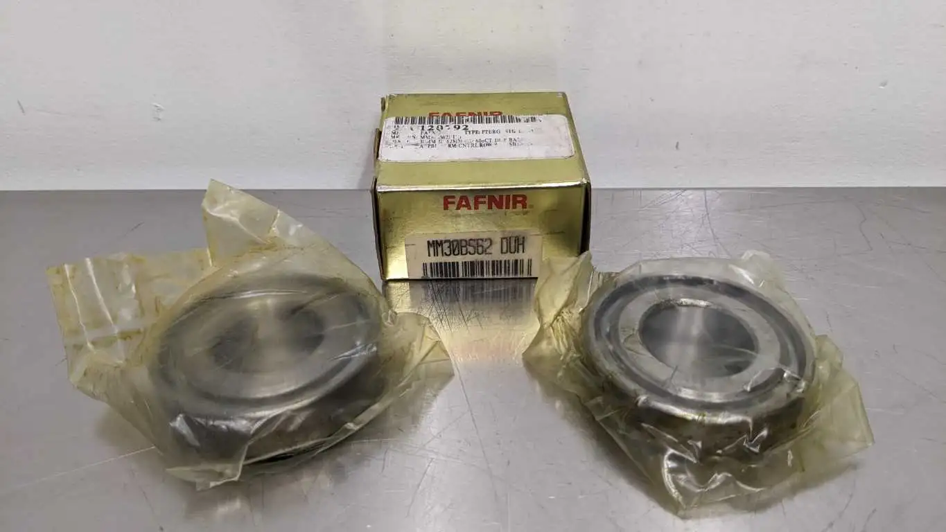 Fafnir MM30BS62 DUH Angular Contact Bearing 30mm ID 62mm OD 30mm Wide 60° Timken