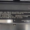 Moore 348EA2NN1BNNH14 Field Mounted Controller 90-250VAC 16161-242 Fieldpac