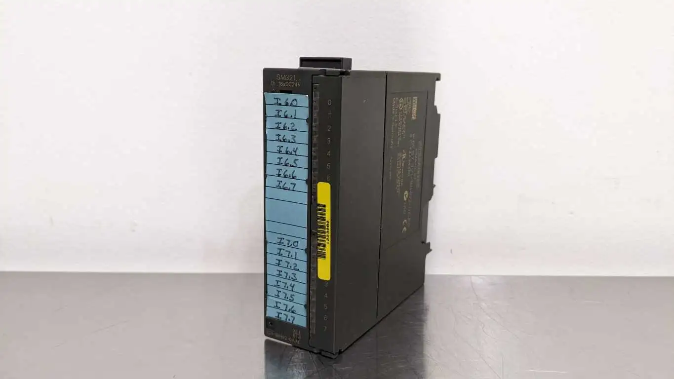 Siemens 6ES7 321-1BH02-0AA0 Input Module 16xDC24V 24VDC SIMATIC S7 SM321