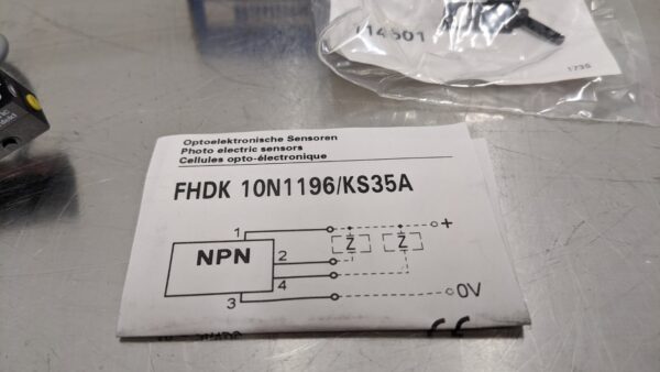FHDK 10N1196/KS35A, Baumer, Photo Electric Sensor