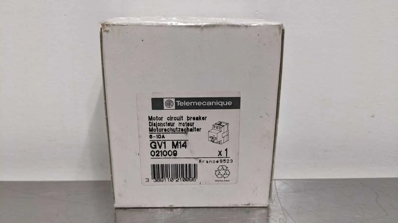 Telemecanique GV1-M14 Motor Circuit Breaker 660VAC 6-10A