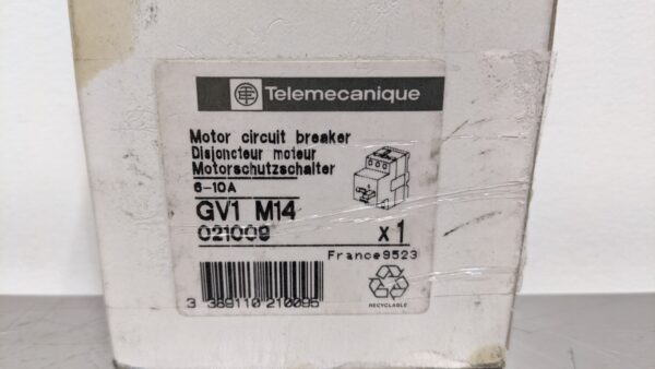 GV1-M14, Telemecanique, Motor Circuit Breaker