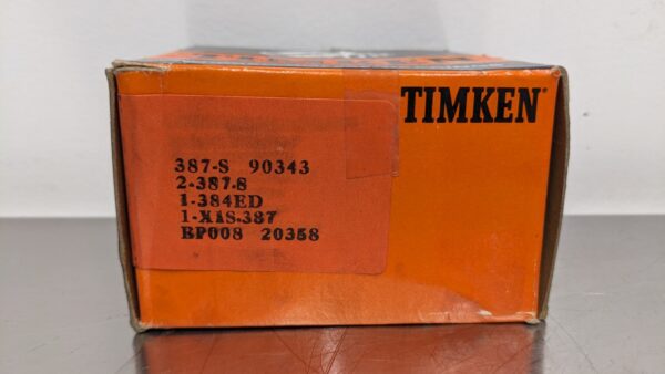387-S 90343, Timken, Tapered Roller Bearing Assembly 4457 7 Timken 387 S 90343 1