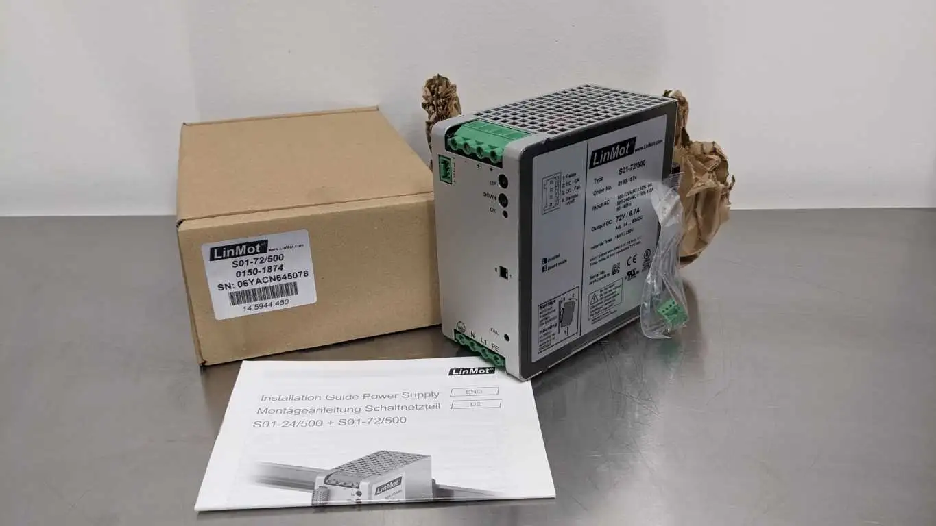 LinMot S01-72/500 Power Supply 0150-1874