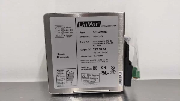 S01-72/500, LinMot, Power Supply