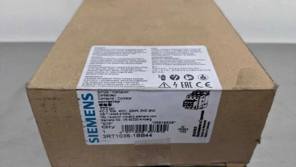 3RT1036-1BB44, Siemens, Contactor