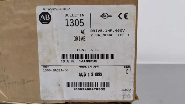 1305-BA03A-DE, Allen-Bradley, AC Drive