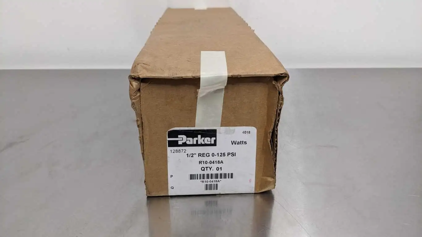 Parker R10-0418A Pneumatic Regulator 0-125 PSI Watts 1/2″