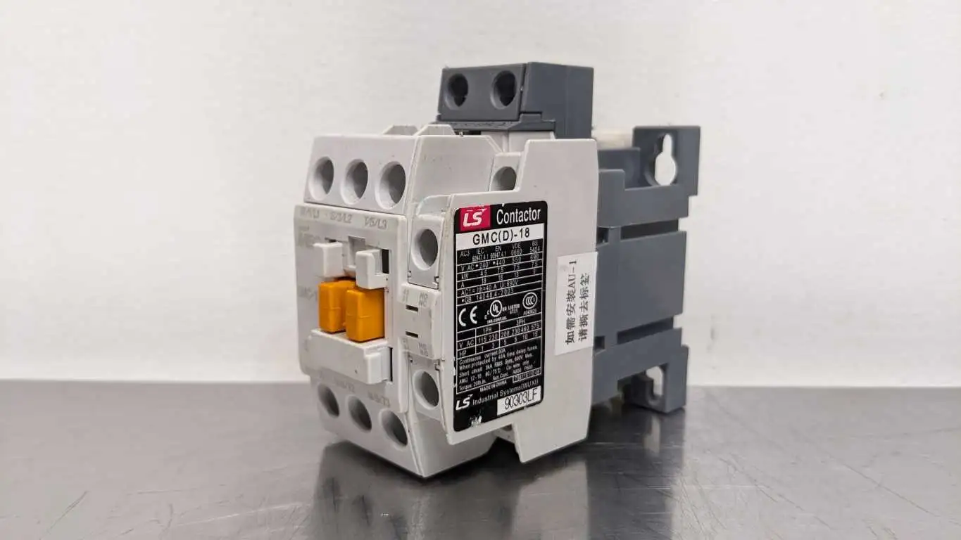 LS Industrial MEC GMC(D)-18 Contactor 40A 240/440/550/690VAC 40A