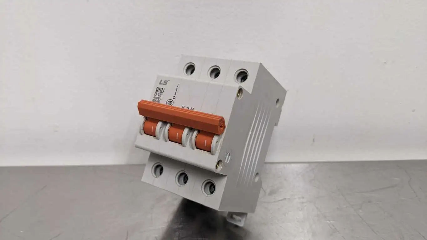 LS Industrial MEC BKN D 16 Miniature Circuit Breaker 16A 400VAC 3 Pole