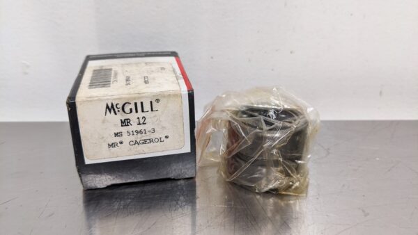 MR 12, McGill, Cagerol Machined Race Radial Needle Roller Bearing 4513 1 McGill MR 12 1