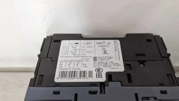 3RV2011-1HA25, Siemens, Circuit Breaker