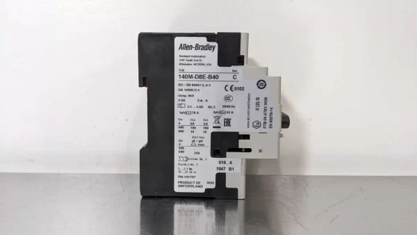 140M-D8E-B40, Allen-Bradley, Motor Protector Circuit Breaker