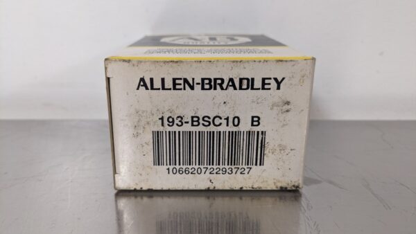 193-BSC10, Allen-Bradley, Overload Relay 4561 9 Allen Bradley 193 BSC10 1