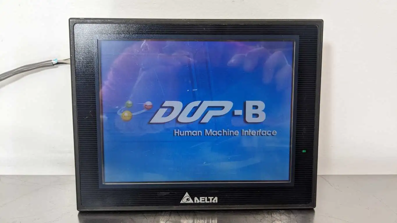 Delta DOP-B07S515 HMI Touch Screen Human Machine Interface Powered Up