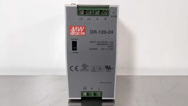 DR-120-24, Mean Well, Power Supply