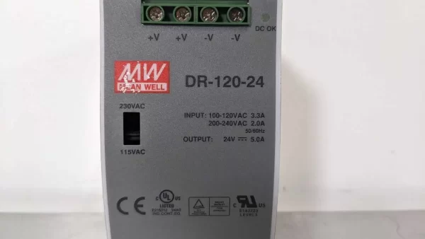 DR-120-24, Mean Well, Power Supply