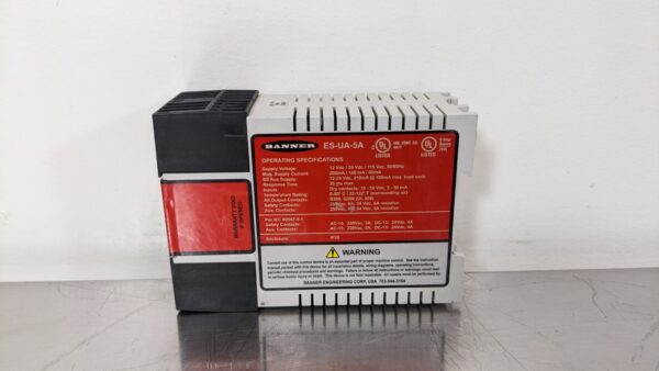 ES-UA-5A, Banner, Emergency Stop Relay