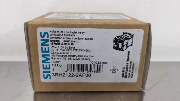 3RH2122-2AF00, Siemens, Contactor Relay