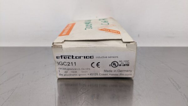 IGC211, IFM Efector, Inductive Sensor