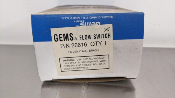 26616, Gems, Flow Switch