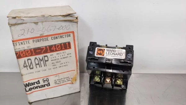 7001-714011, Ward Leonard, Definite Purpose Contactor