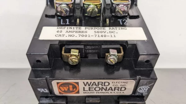 7001-714011, Ward Leonard, Definite Purpose Contactor