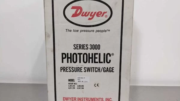 A3005-SRL-TP, Dwyer, Photohelic Pressure Switch Gage