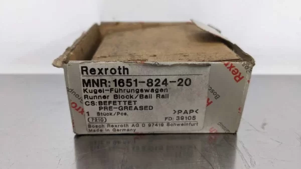 1651-824-20, Rexroth, Runner Block