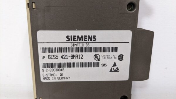 6ES5 421-8MA12, Siemens, Digital Input Module