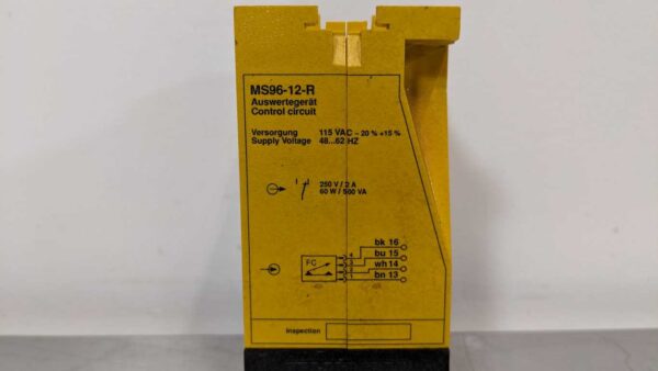 MS96-12-R, Turck, Flow Monitoring Control Circuit 4665 3 Turck MS96 12 R 1