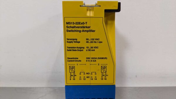 MS13-22Ex0-T, Turck, Isolating Switching Amplifier 4666 4 Turck MS13 22Ex0 T 1