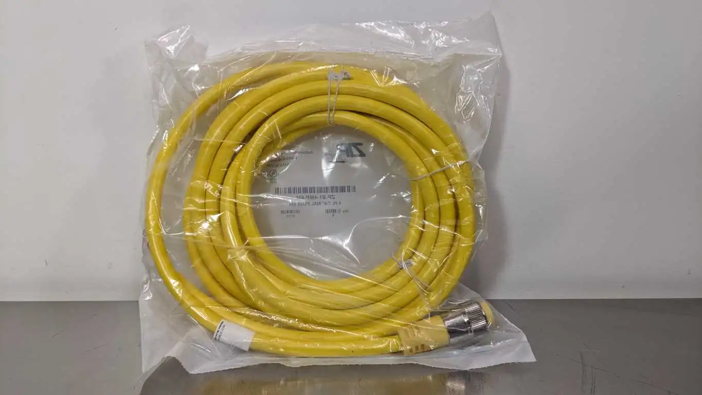 Automation Direct ZP-S1-4MP-6M ZIPport Connection Cable 7/8″ x 6M 4 PL 7/8″ MAL Plug 6M