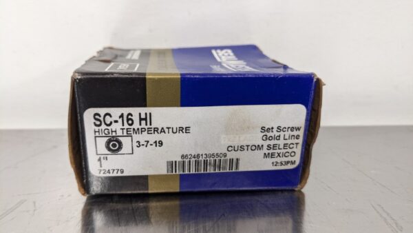 SC-16 HI, Sealmaster, Ball Bearing Cartridge 4683 5 Sealmaster SC 16 HI 1