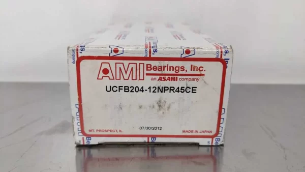 UCFB204-12NPR45CE, AMI Bearings, 3 Bolt Flange Mount Bearing