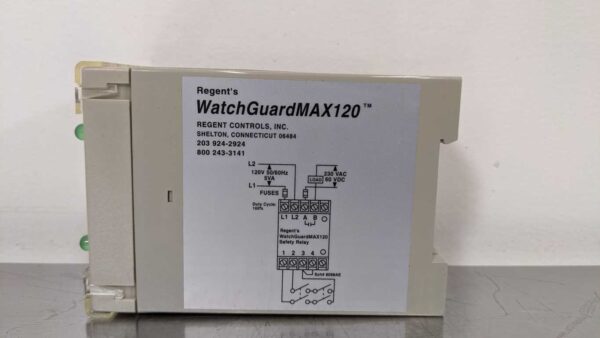 WatchGuardMAX120, Regent, Safety Relay 4696 3 Regent WatchGuardMAX120 1