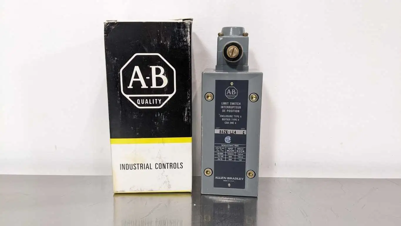 Allen-Bradley 802X-L14 Limit Switch Ser C Watertight Z-24758 Operator Head