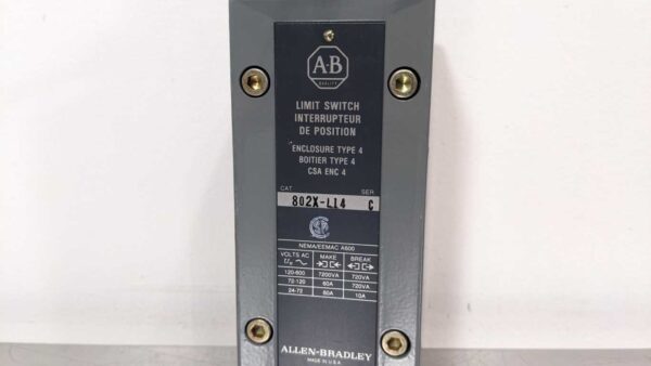 802X-L14, Allen-Bradley, Limit Switch