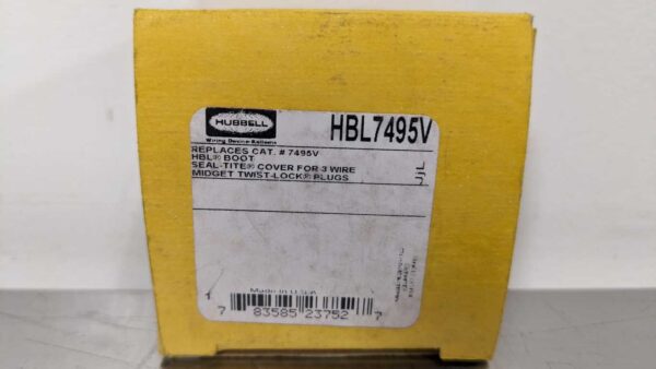 HBL7495V, Hubbell, Midget Twist-Lock Plug 4704 5 Hubbell HBL7495V 1