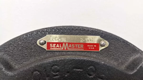 MFC-36, Sealmaster, 4 Bolt Piloted Flange Mount Bearing