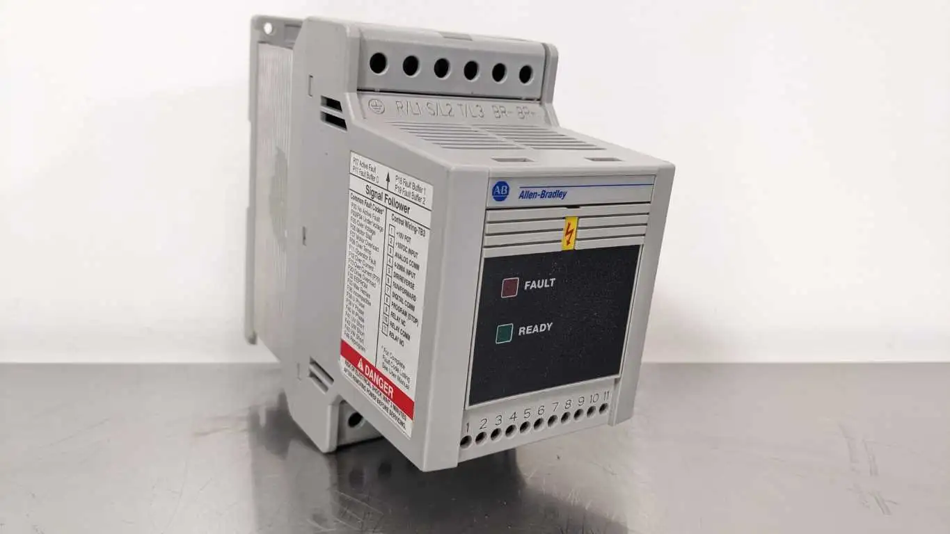 Allen-Bradley 160-BA04NSF1 Variable Speed Drive Ser C FRM 7.06 2.0HP 0-240Hz