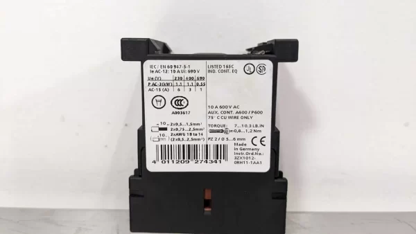 3RH1140-1BB40, Siemens, Control Relay