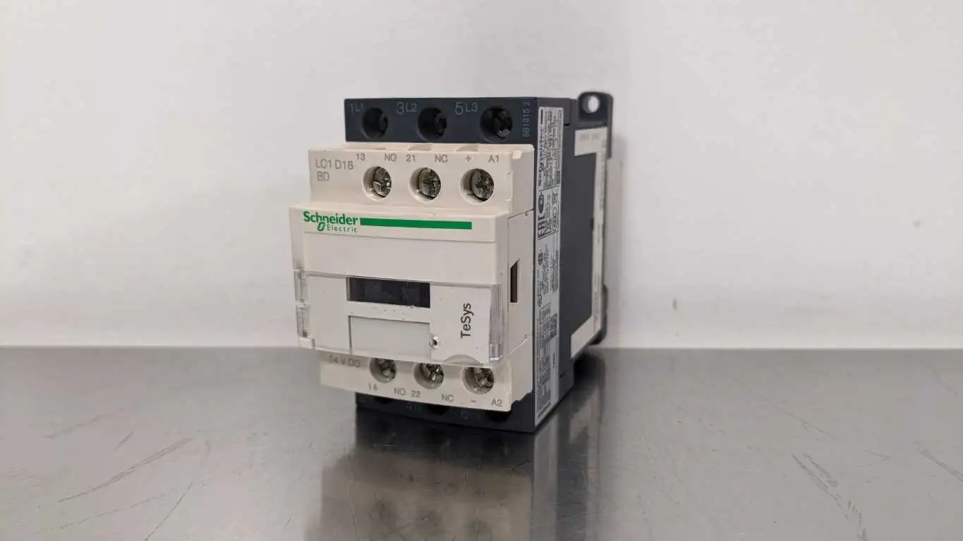 Schneider Electric LC1D18 Contactor 24VDC Coil