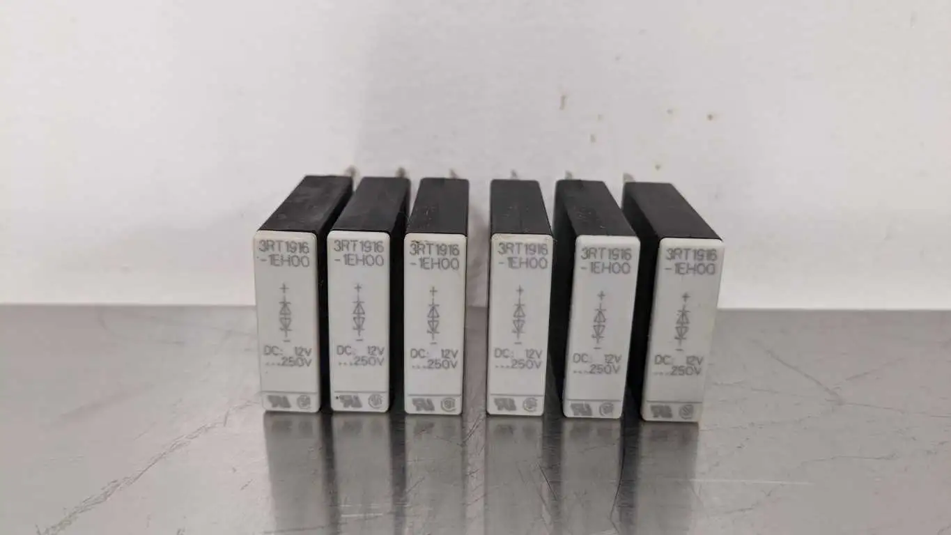 6 Pack Siemens 3RT1916-1EH00 Surge Surppressor 12-250VDC DC 12-250V