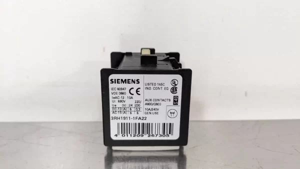 3RH1911-1FA22, Siemens, Auxiliary Contact Block