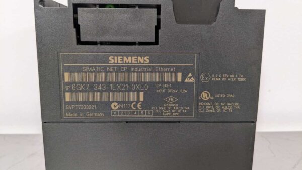 6GK7 343-1EX21-0XE0, Siemens, SIMATIC NET CP Industrial Ethernet 4723 5 Siemens 6GK7 343 1EX21 0XE0 1