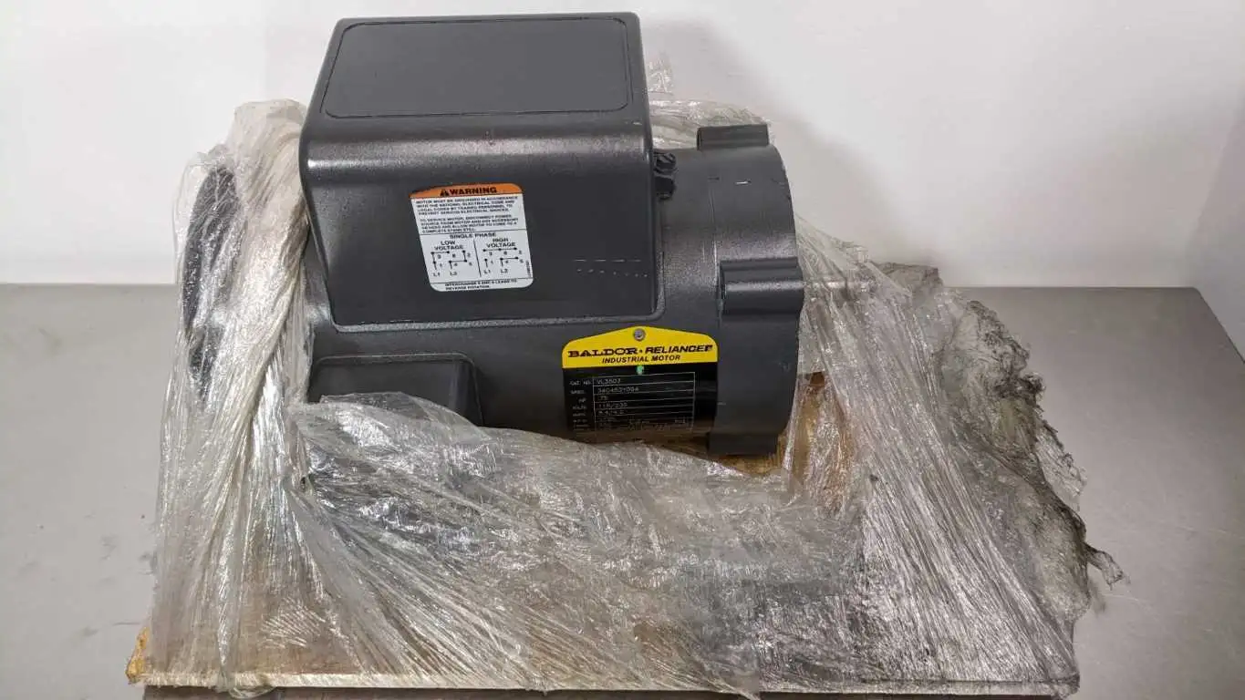 Baldor VL3507 Industrial Motor 0.75HP 1725 RPM AC Single Phase TEFC